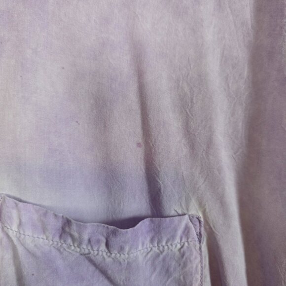 EUC Velvet Heart Short Sleeve Button Down - Super Soft Tie Dye - Picture 5 of 5